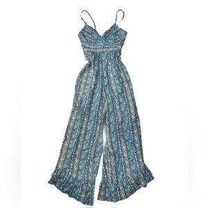 Jessica Simpson Jumpsuit Pantsuit Flare Bellbottom XS NEW